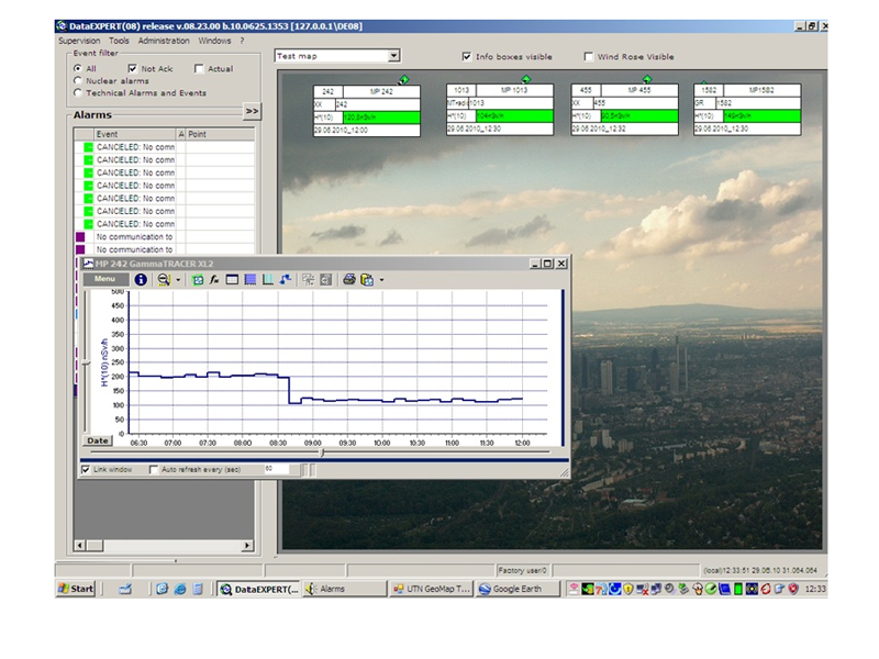 DataEXPERT Radiation Monitoring Software Southern Scientific