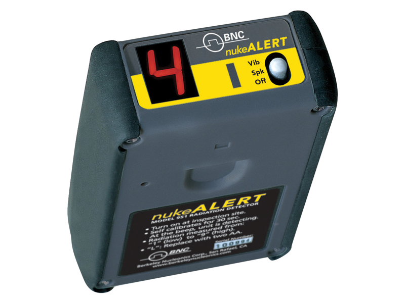 nukeALERT 951 Personal Radiation Detector Southern Scientific