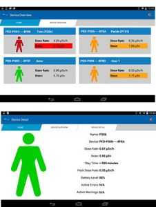 DoseVision personal electronic dosimeter software