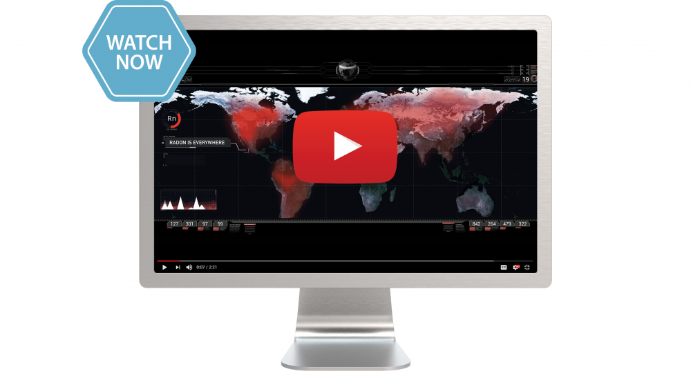 AlphaGuard radon monitor feature video